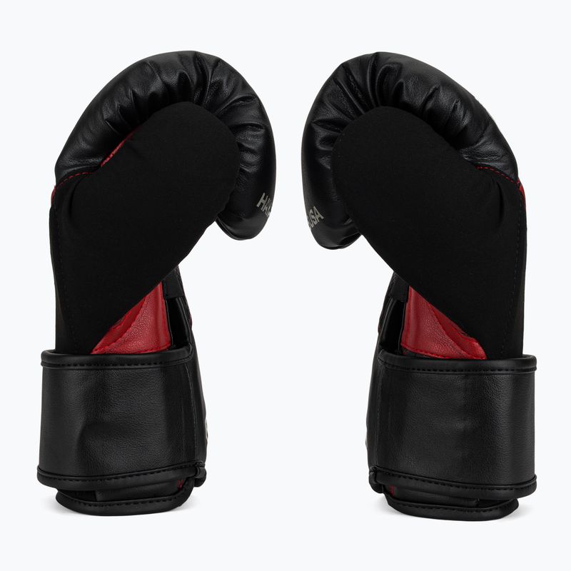 Guanti da boxe Hayabusa T3 nero/rosso 4