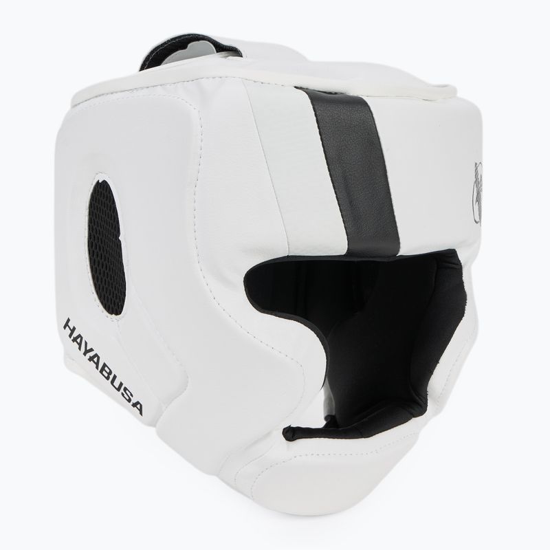 Casco da boxe Hayabusa T3 Headgear bianco/nero