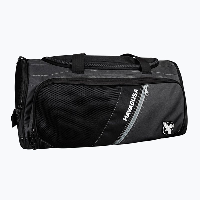 Hayabusa Ryoko Duffle 50 l borsa da allenamento nero/grigio 3