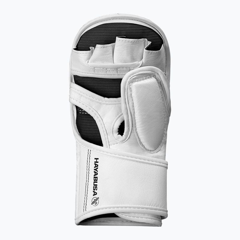 Guanti da grappling Hayabusa T3 Hybrid bianco/nero 2
