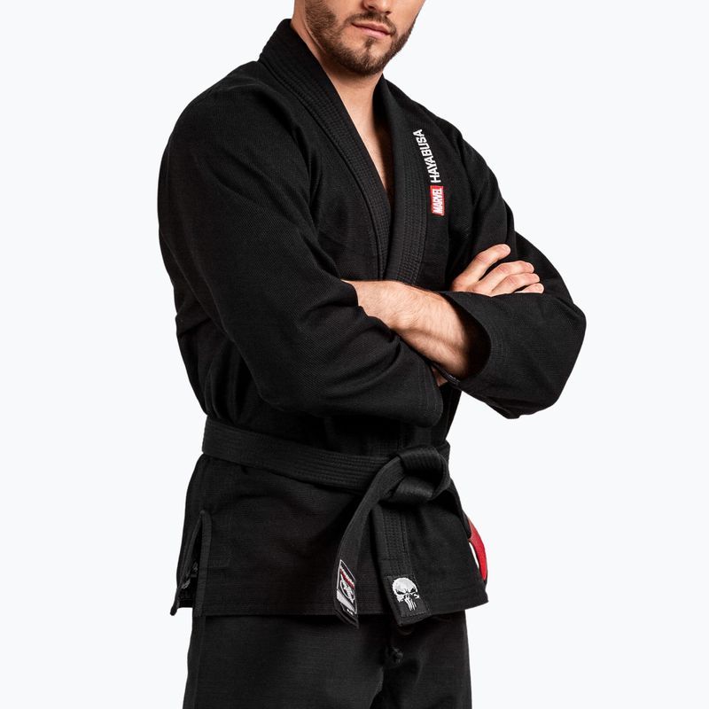 GI per il jiu-jitsu brasiliano Hayabusa Marvel The Punisher nero 4