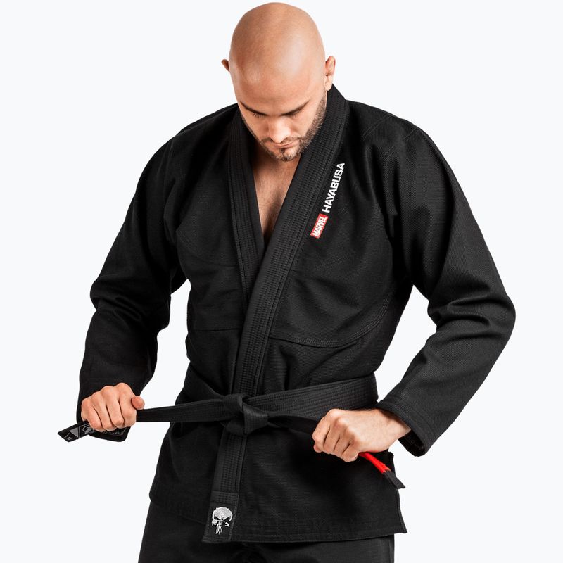 GI per il jiu-jitsu brasiliano Hayabusa Marvel The Punisher nero 5