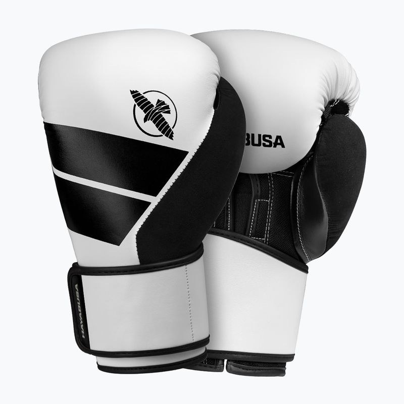 Guanti da boxe Hayabusa S4 bianco/nero 7