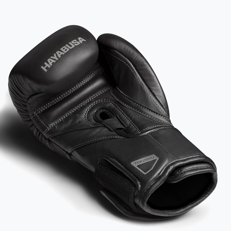 Guanti da boxe Hayabusa T3 Kanpeki jet black 4
