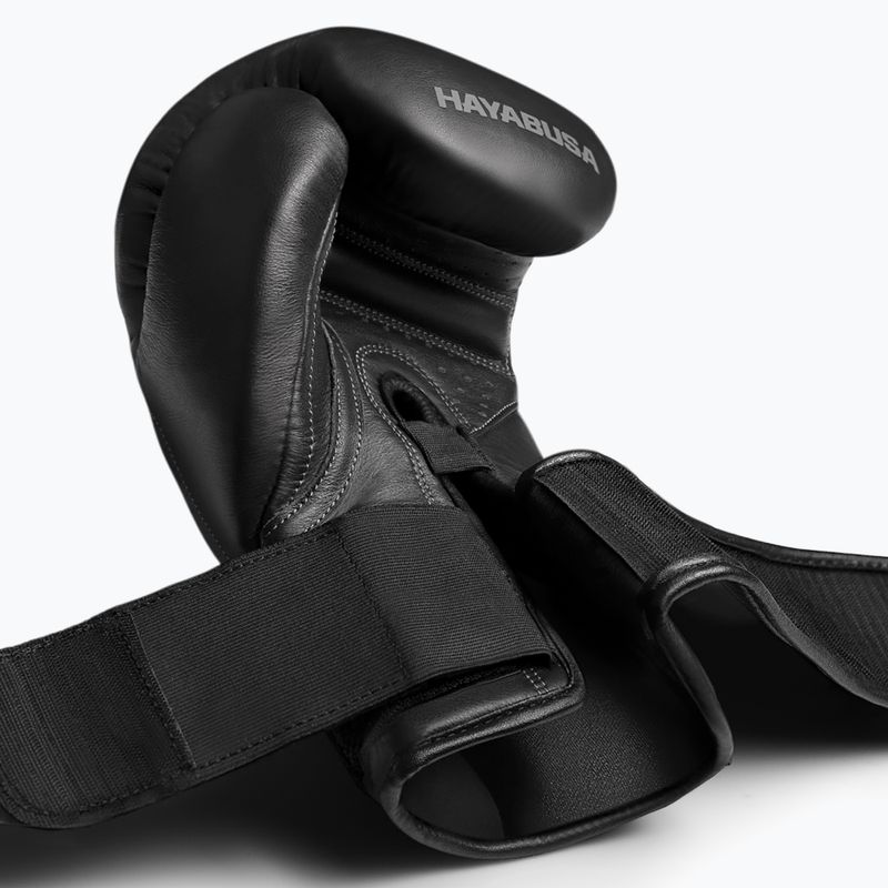 Guanti da boxe Hayabusa T3 Kanpeki jet black 5