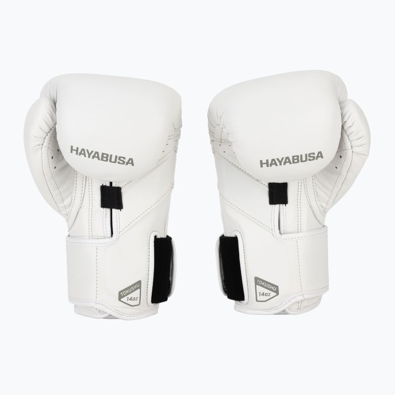 Guanti da boxe Hayabusa T3 Kanpeki bianco artico 3