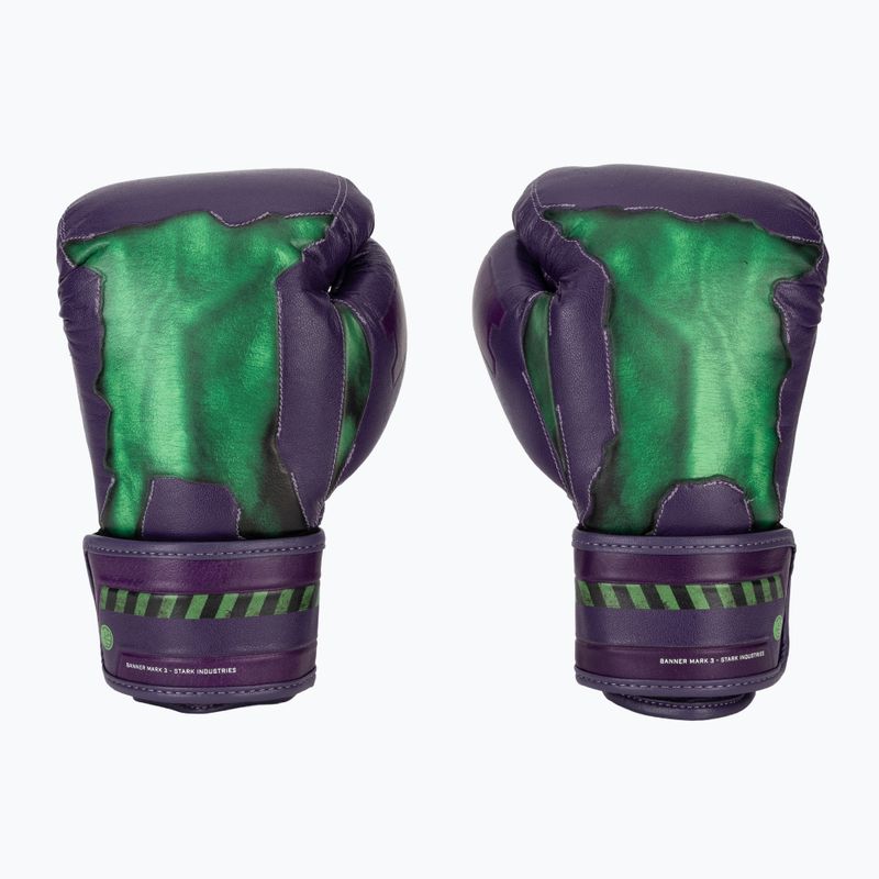 Guanti da boxe Hayabusa Marvel's Hulk viola/verde 2