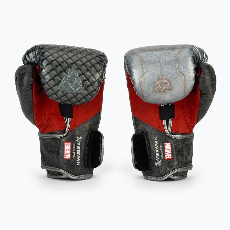 Guantoni da boxe Hayabusa Thor argento 3