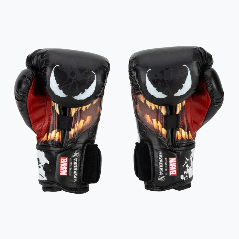 Guantoni da boxe Hayabusa Venom bianco/nero 3