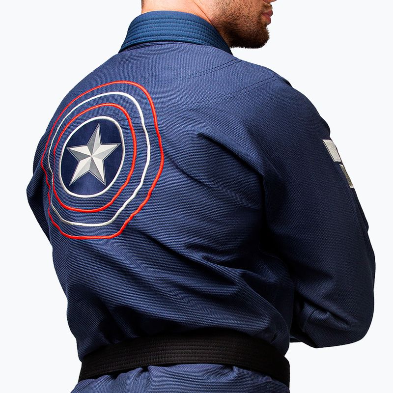 GI per il jiu-jitsu brasiliano Hayabusa Marvel Captain America blu 5