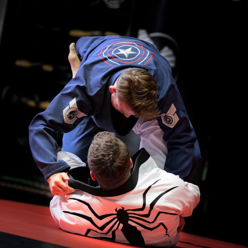 GI per il jiu-jitsu brasiliano Hayabusa Marvel Captain America blu 9