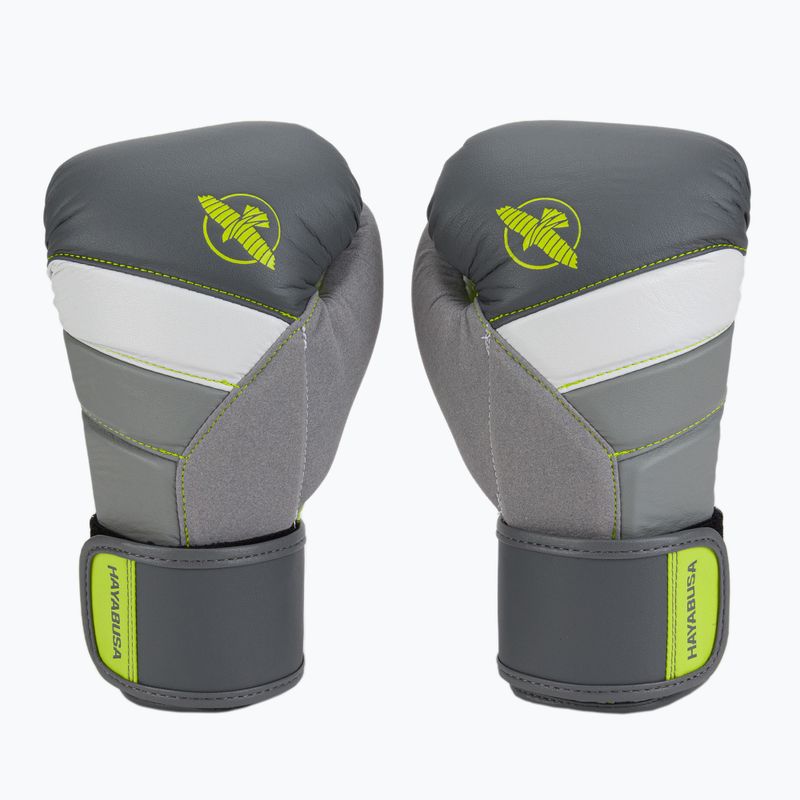 Guanti da boxe Hayabusa T3 carbone/lime