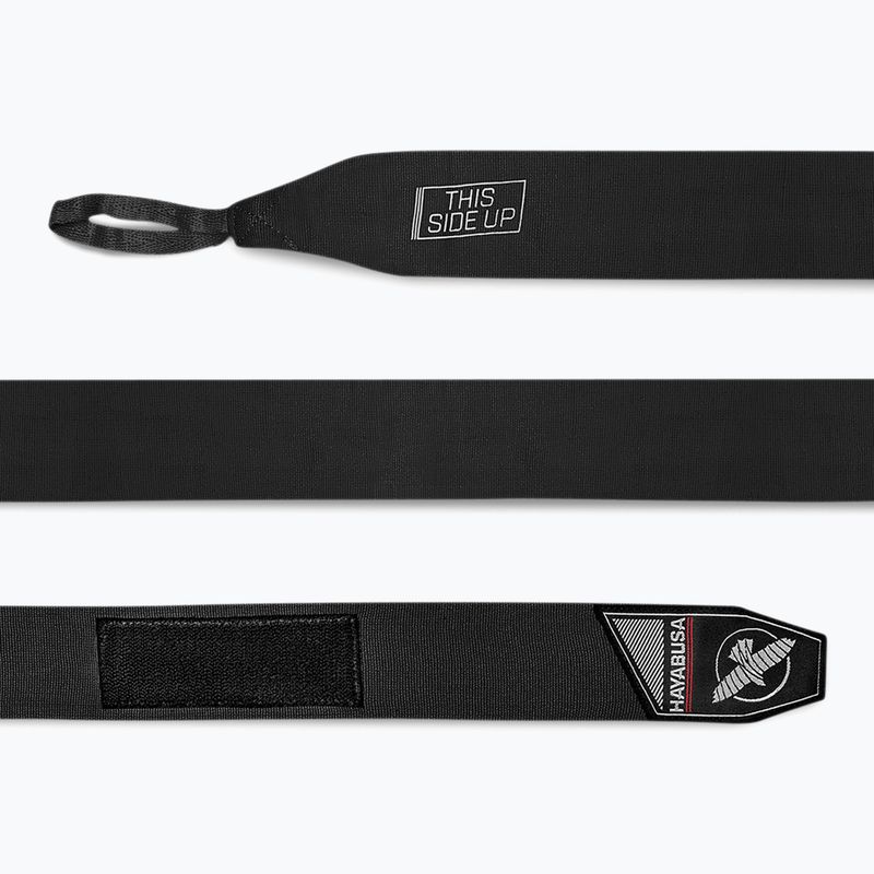Hayabusa Perfect Stretch Youth Boxing Hand Wraps 450 cm nero 3