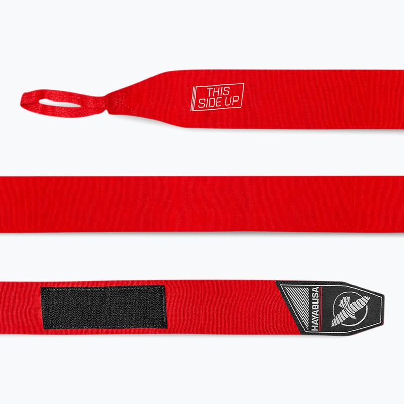Hayabusa Perfect Stretch Youth Boxing Hand Wraps 450 cm rosso 3