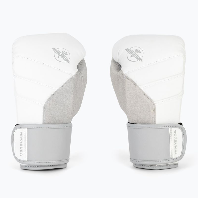Guanti da boxe Hayabusa T3 bianco/grigio 2