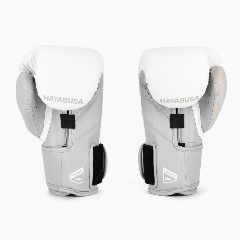 Guanti da boxe Hayabusa T3 bianco/grigio 3