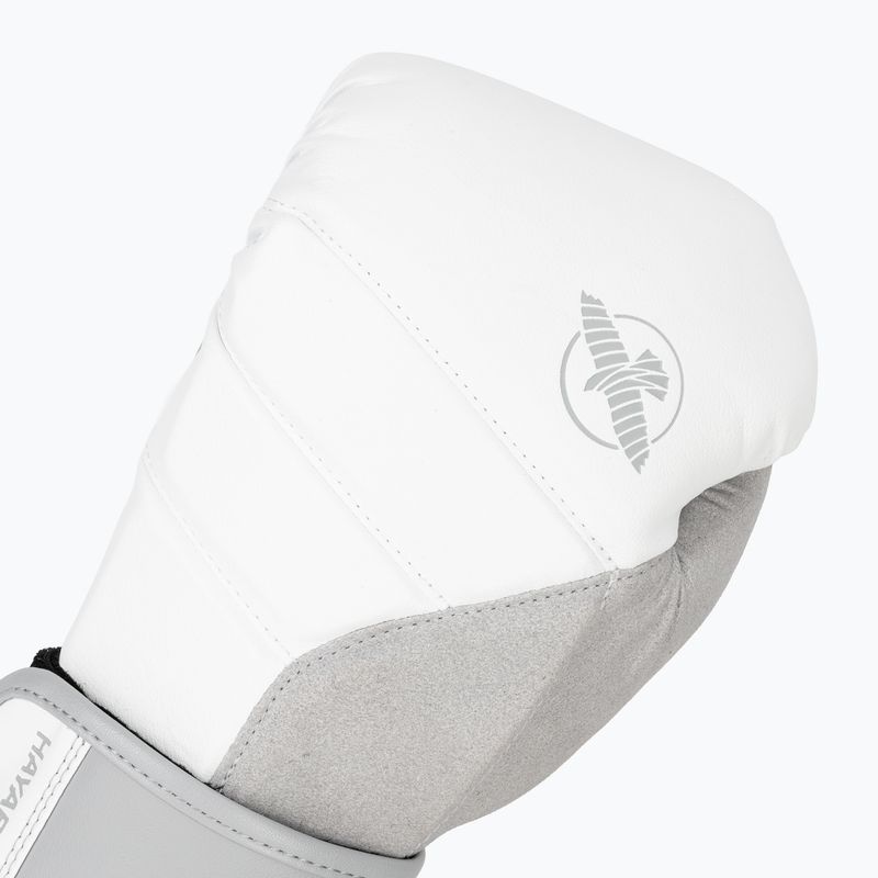 Guanti da boxe Hayabusa T3 bianco/grigio 5