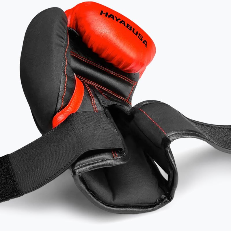 Guanti da boxe Hayabusa T3 rosso/nero 8