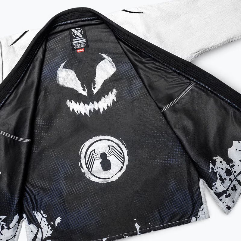 GI al brasiliano jiu-jitsu Hayabusa Marvel Venom white 5