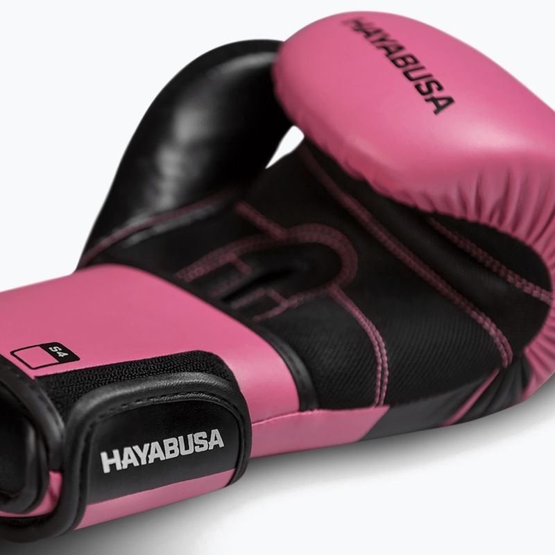 Guanti da boxe Hayabusa S4 rosa/nero 7