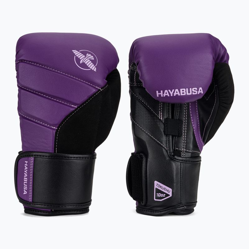 Guanti da boxe Hayabusa T3 viola/nero