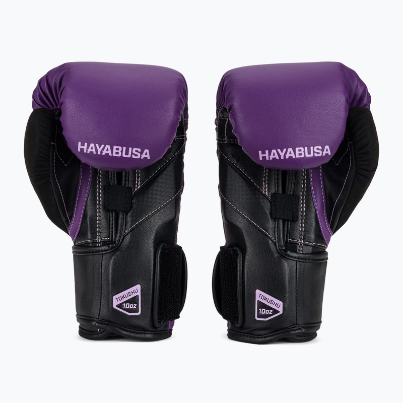 Guanti da boxe Hayabusa T3 viola/nero 3