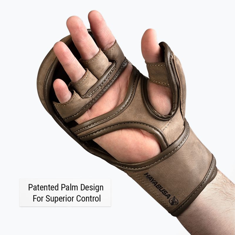 Guantoni da boxe Hayabusa T3 LX Hybrid brown 10