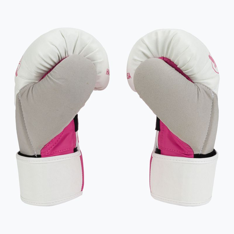 Guanti da boxe Hayabusa T3 bianco/rosa 4