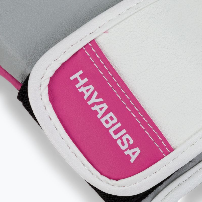 Guanti da boxe Hayabusa T3 bianco/rosa 6