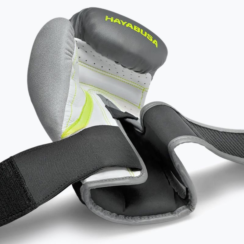Guanti da boxe Hayabusa T3 carbone/lime 9