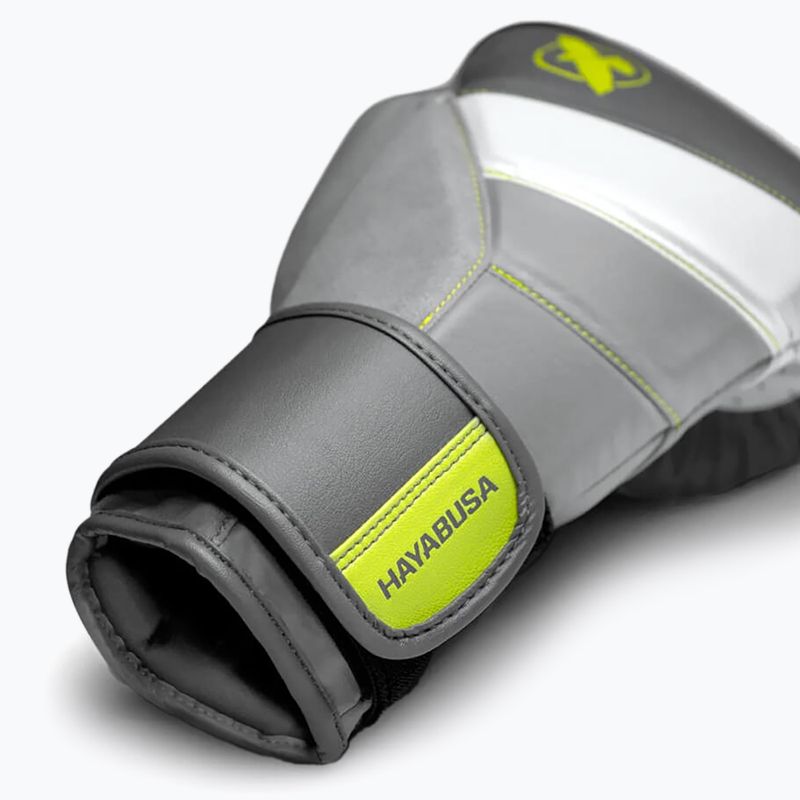 Guanti da boxe Hayabusa T3 carbone/lime 12