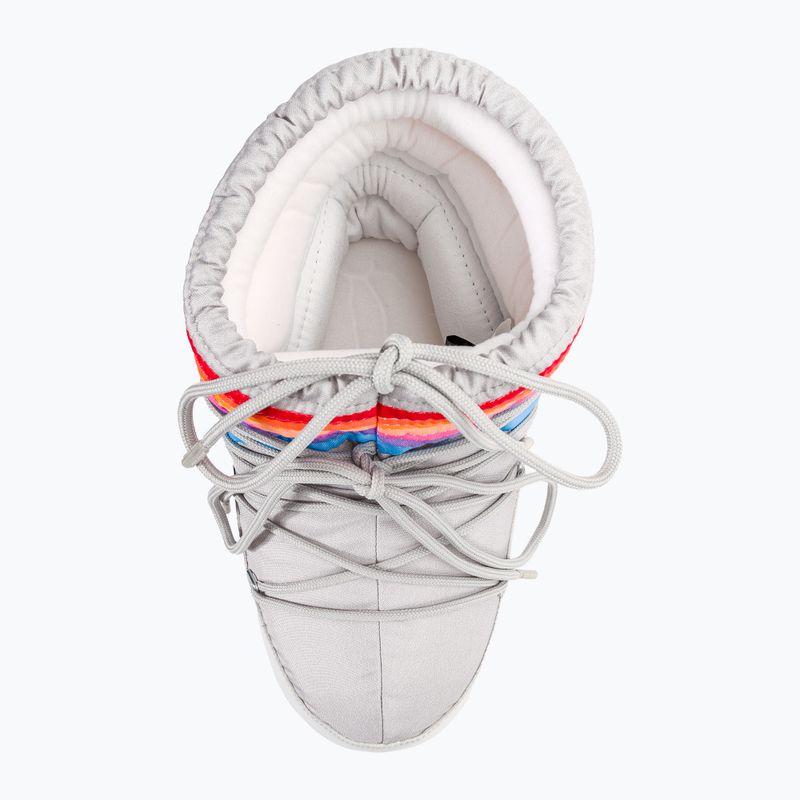 Donna Moon Boot Icon Low Rainbow glacier grey stivali da neve 6