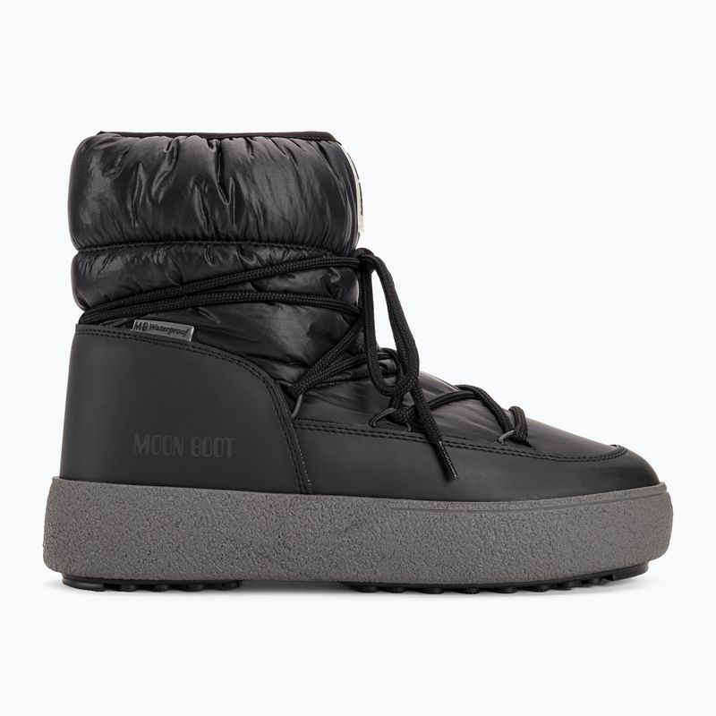 Moon Boot Uomo Mtrack Low Nylon WP stivali da neve nero 2