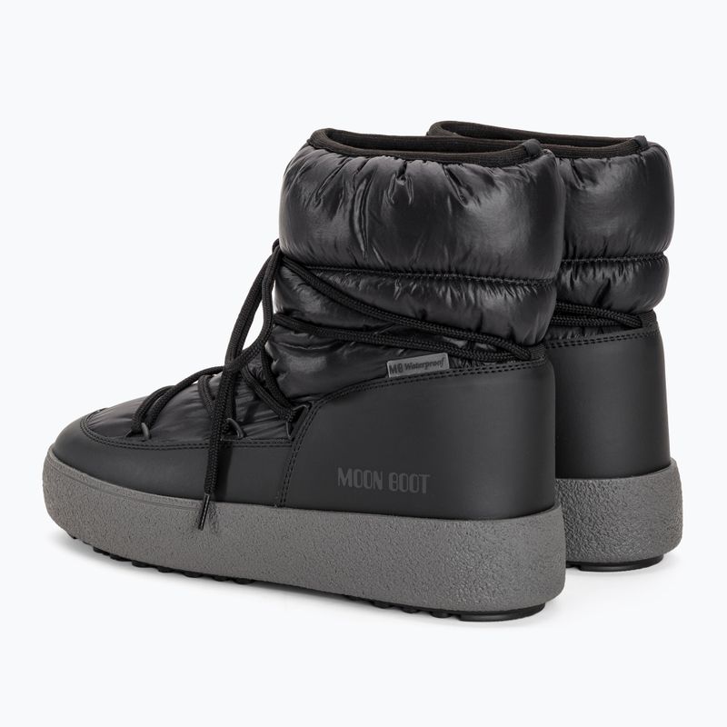 Moon Boot Uomo Mtrack Low Nylon WP stivali da neve nero 3
