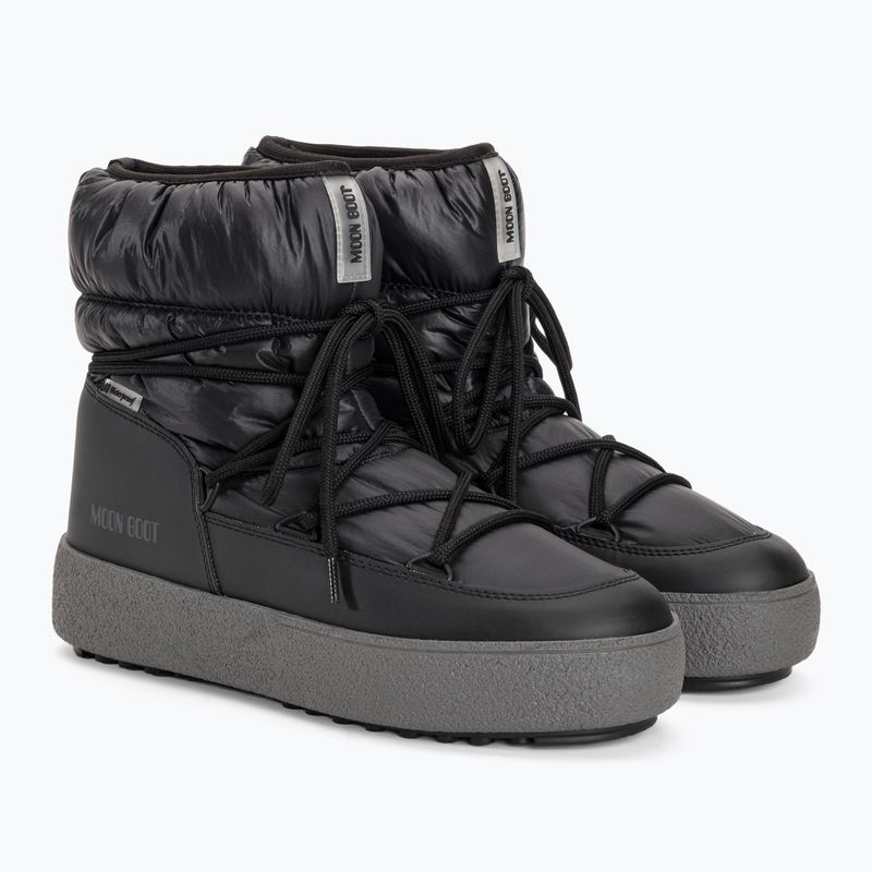 Moon Boot Uomo Mtrack Low Nylon WP stivali da neve nero 4