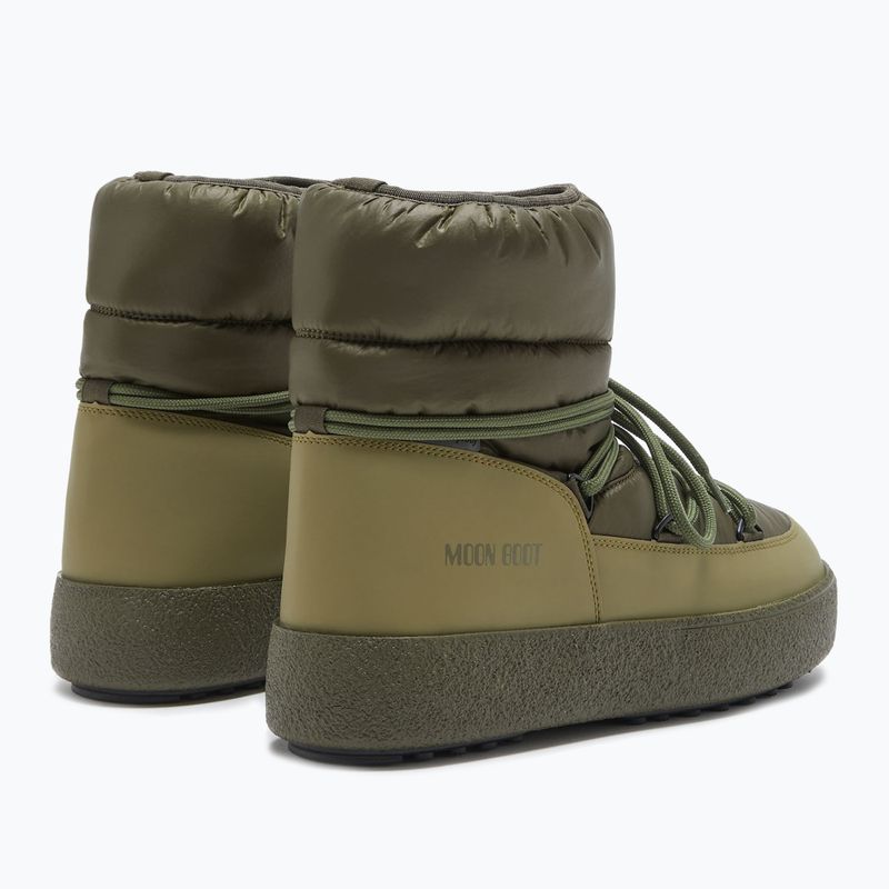 Moon Boot Mtrack Low Nylon WP WP Uomo, stivali da neve color cachi 9