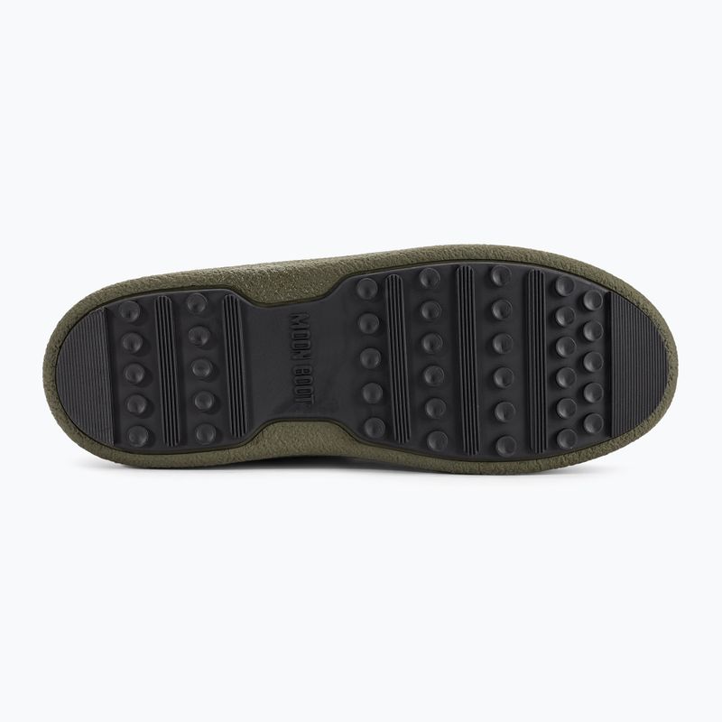 Moon Boot Mtrack Low Nylon WP WP Uomo, stivali da neve color cachi 5