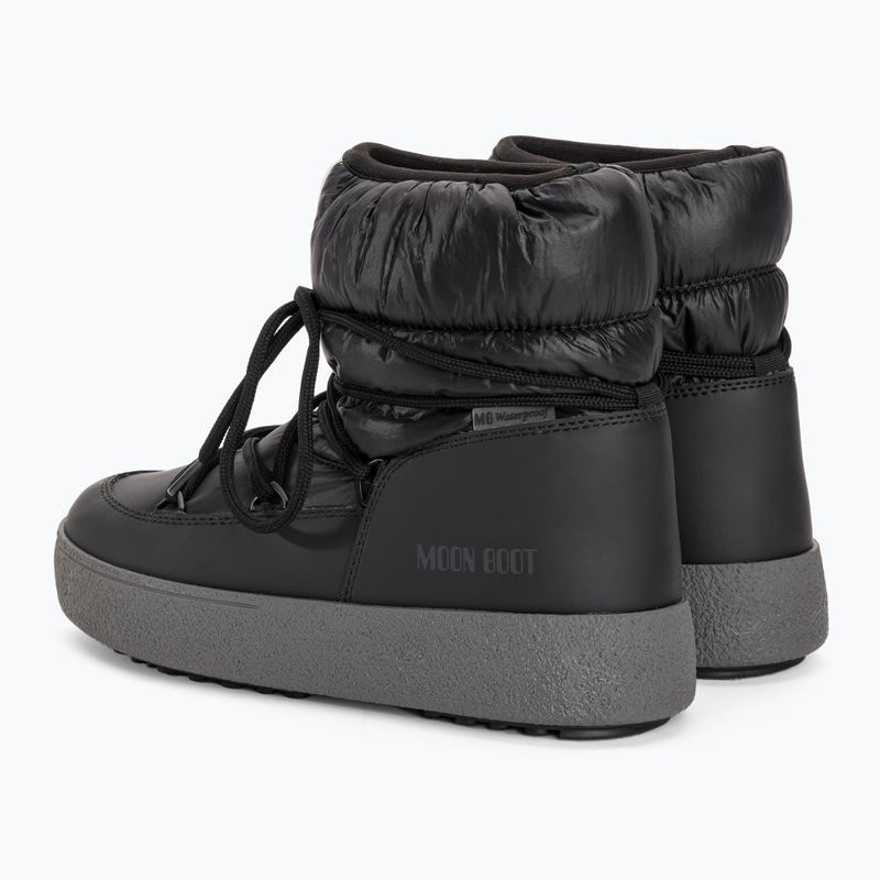 Moon Boot donna Ltrack Low Nylon WP stivali da neve nero 3