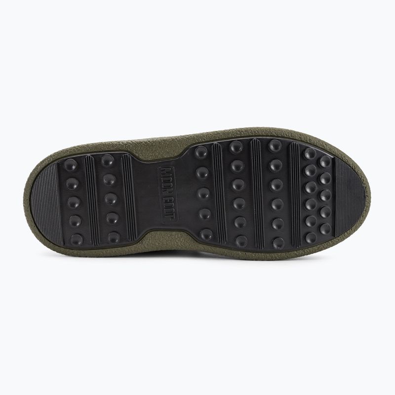 Stivali da neve Moon Boot Ltrack Low Nylon WP WP kaki da donna 5