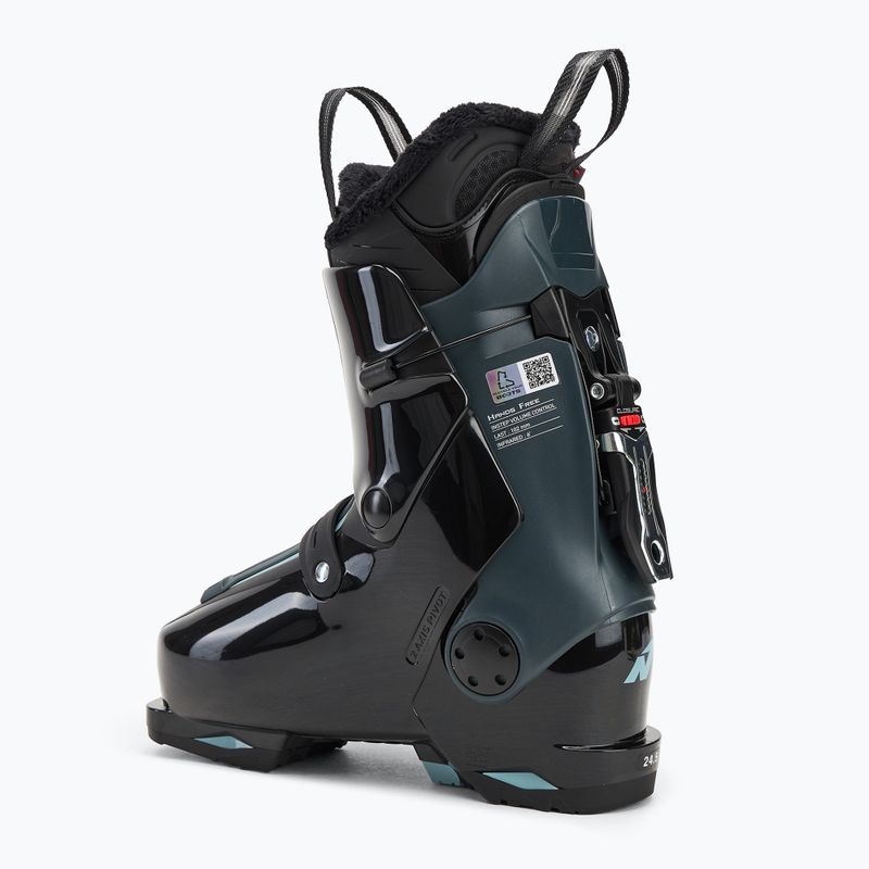 Scarponi da sci da donna Nordica HF 85 W GW nero/verde/acquamarina 2