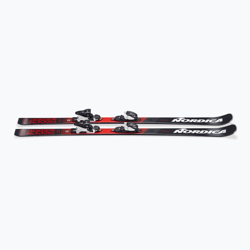 Sci da discesa per bambini Nordica Doberman Combi Pro S + attacchi J7.0 FDT anthracite/red 5