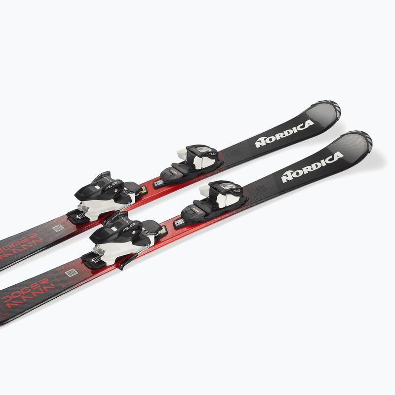 Sci alpini da bambino + attacchi Nordica Team JR (100-140) + J4.5 FDT black/red 6