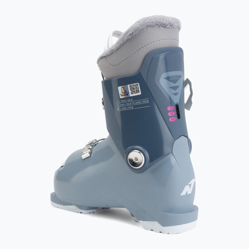 Scarponi da sci bambini Nordica Speedmachine J 2 blue/light blue/fucsia 2