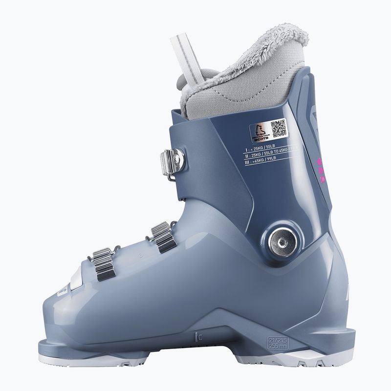 Scarponi da sci bambini Nordica Speedmachine J 3 blue/light blue/fucsia 2
