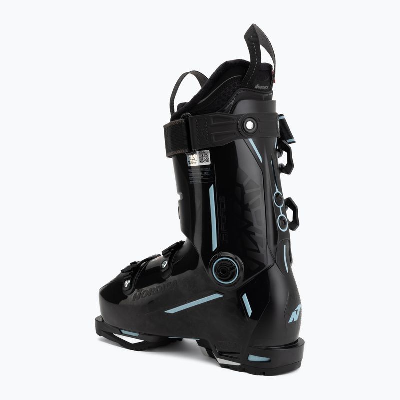 Scarponi da sci donna Nordica Pro Machine 3 95 W GW black/light blue/white 2