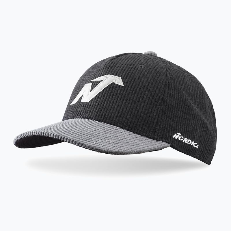 Cappellino con visiera Nordica Essential Cap grey/black 2