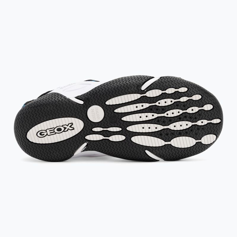 Geox Wader navy/arancio fluo sandali per bambini 4