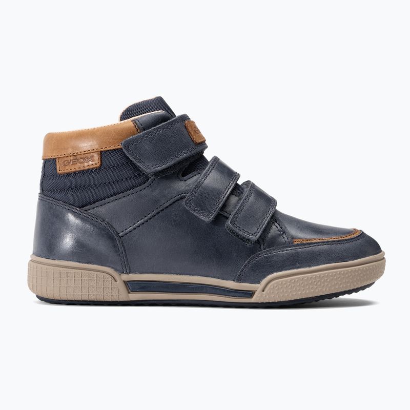 Geox Poseido navy/cognac scarpe junior 2