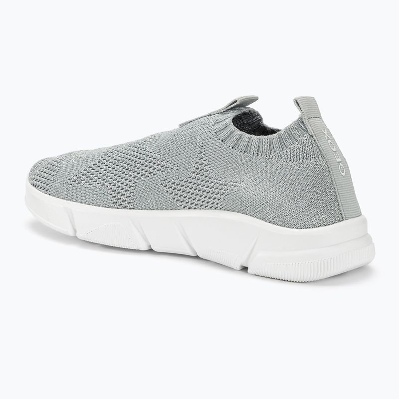Geox Aril argento scarpe junior 3