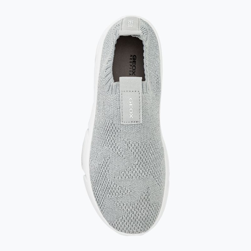 Geox Aril argento scarpe junior 5